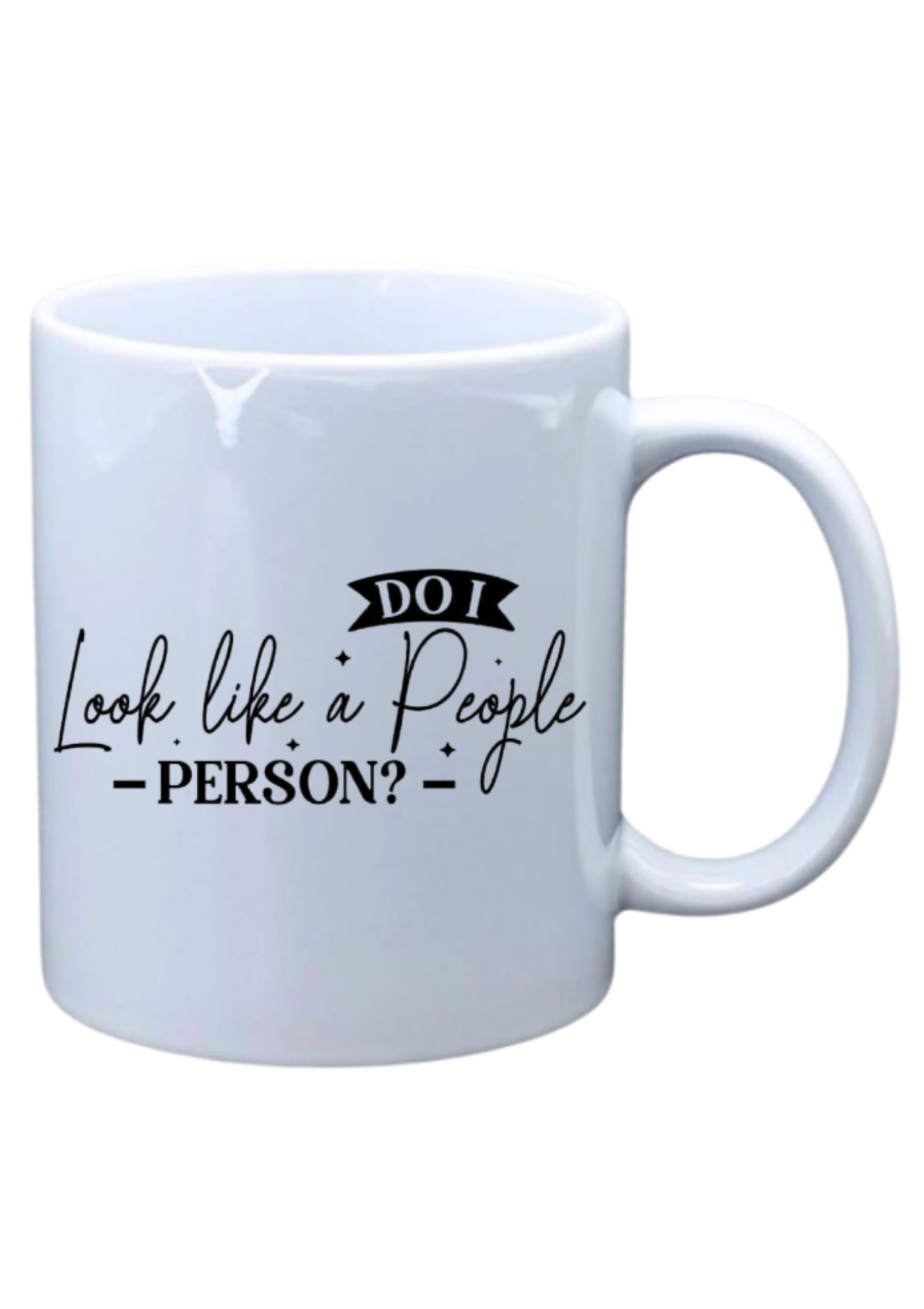 Do I look like a people person