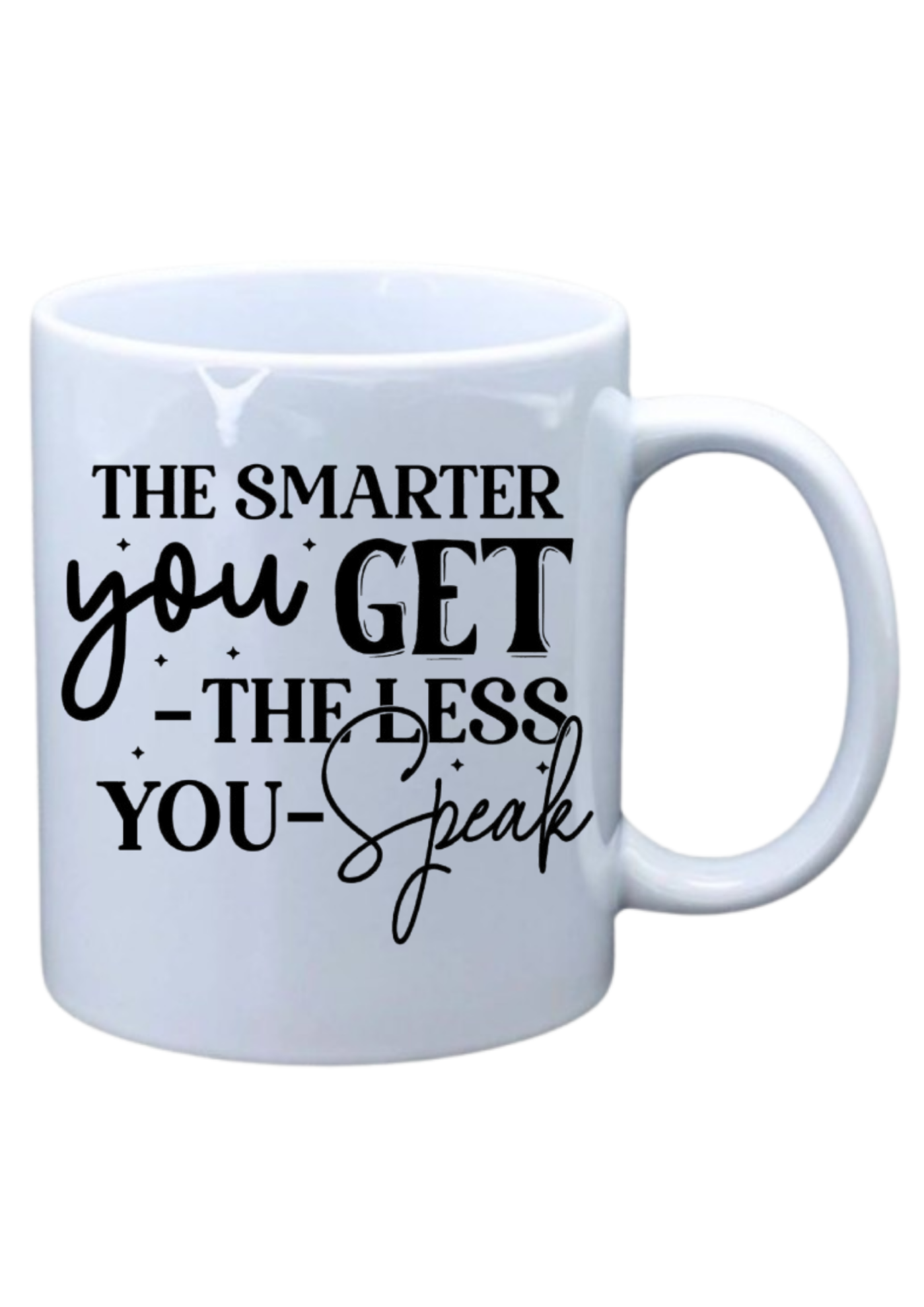 The smarter you get the less you speak