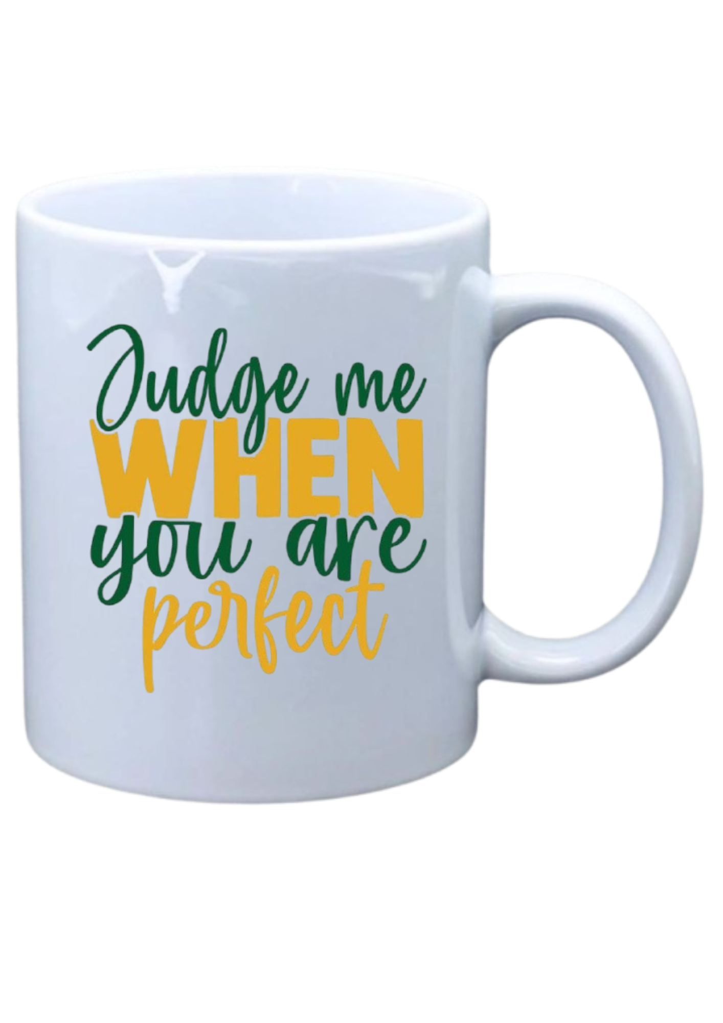 Judge me when you perfect
