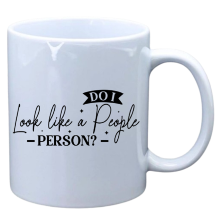 Do I look like a people person