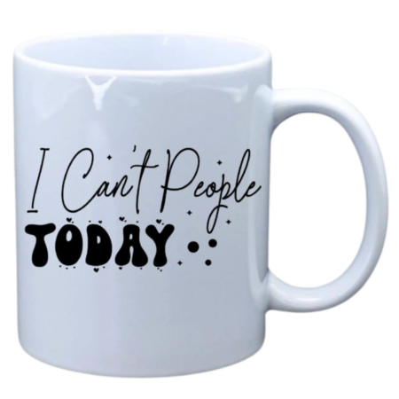 I can't people today