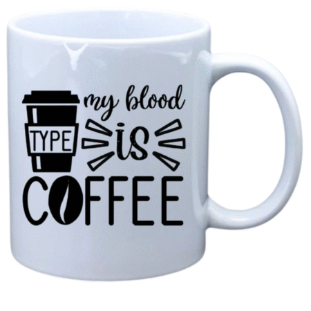 My bloodtype is coffee