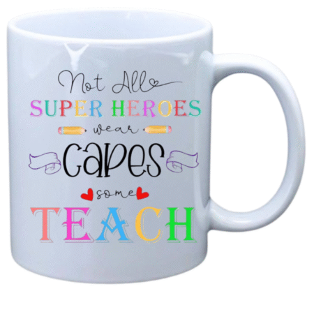 Not all superheros wear capes, some teach