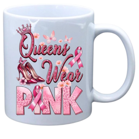 Queens wear pink Cancer awareness