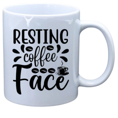 Resting coffee face