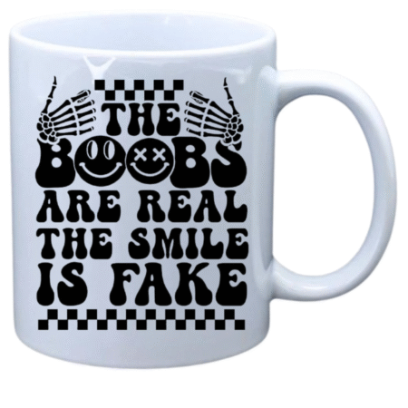 The b##bs are real, the smile is fake